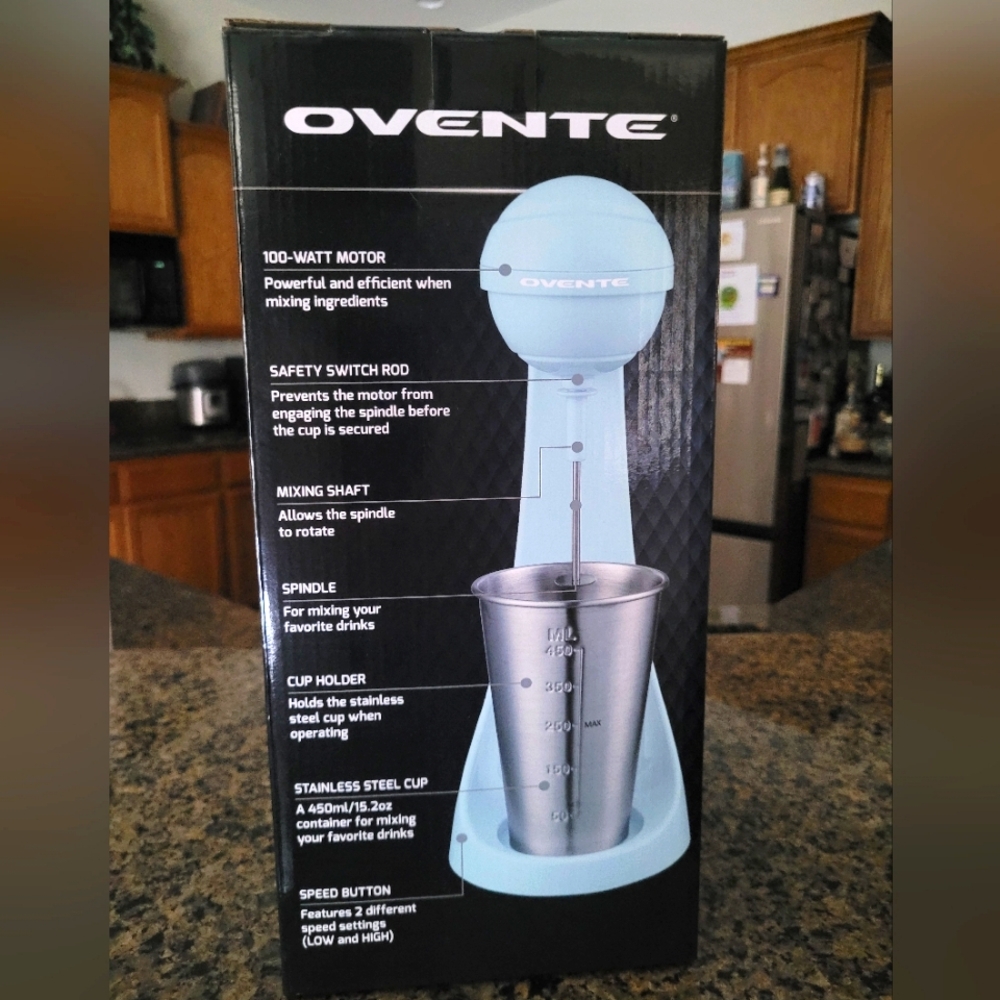 OVENTE ELECTRIC MILKSHAKE MAKER - Picture 2 of 4